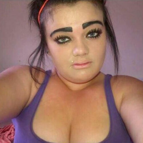 The worst eyebrows on the internet