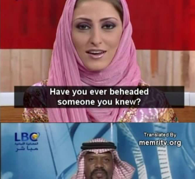 Arab TV is wild