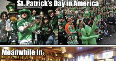 St. Patrick’s day dump