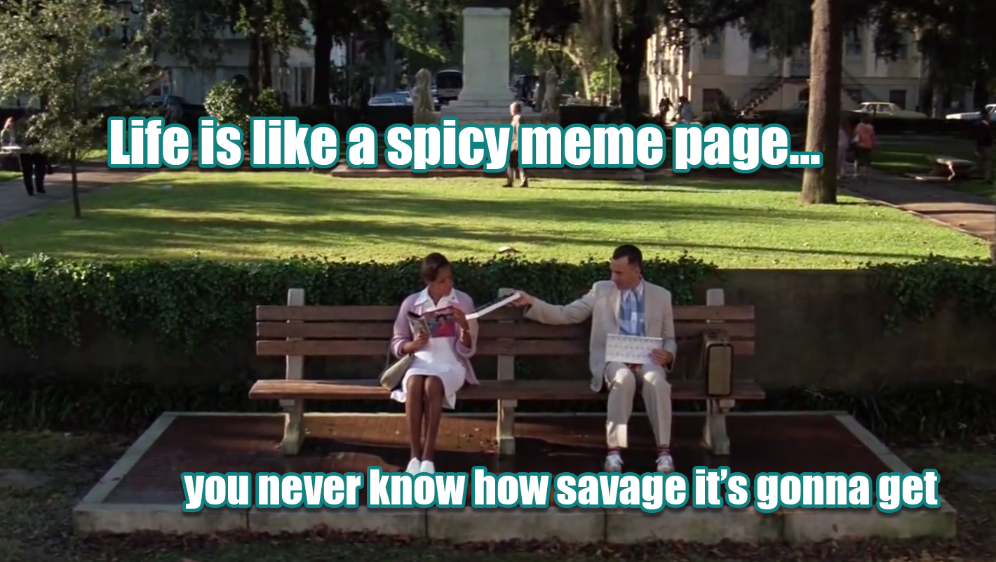 Life Is Like A Spicy Meme Page… 28 Savage Memes